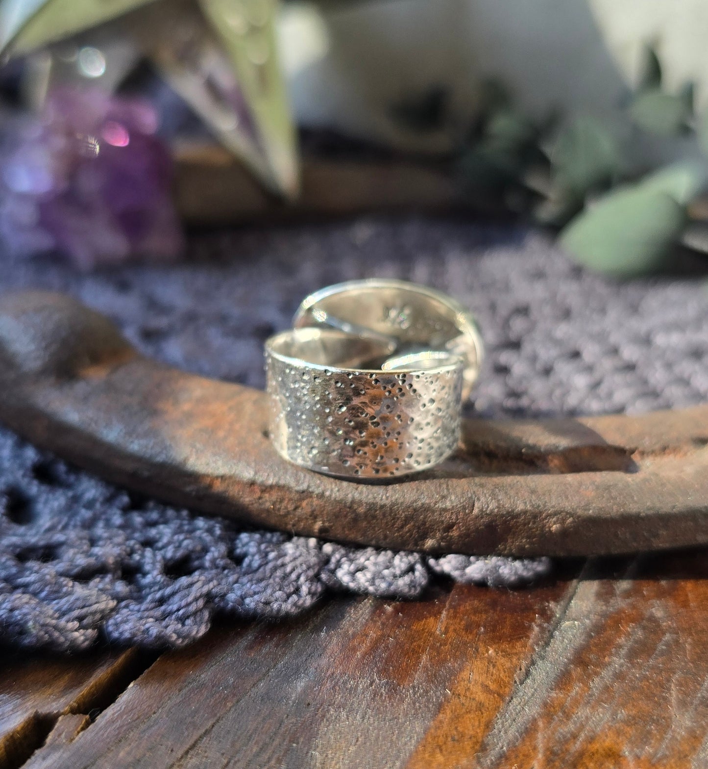 TANZANITE Silver Ring | 33 Carat Large Tanzanite Simple Statement Ring Size 9 | 925 Sterling Silver Genuine Polished Tanzania Tanzanite