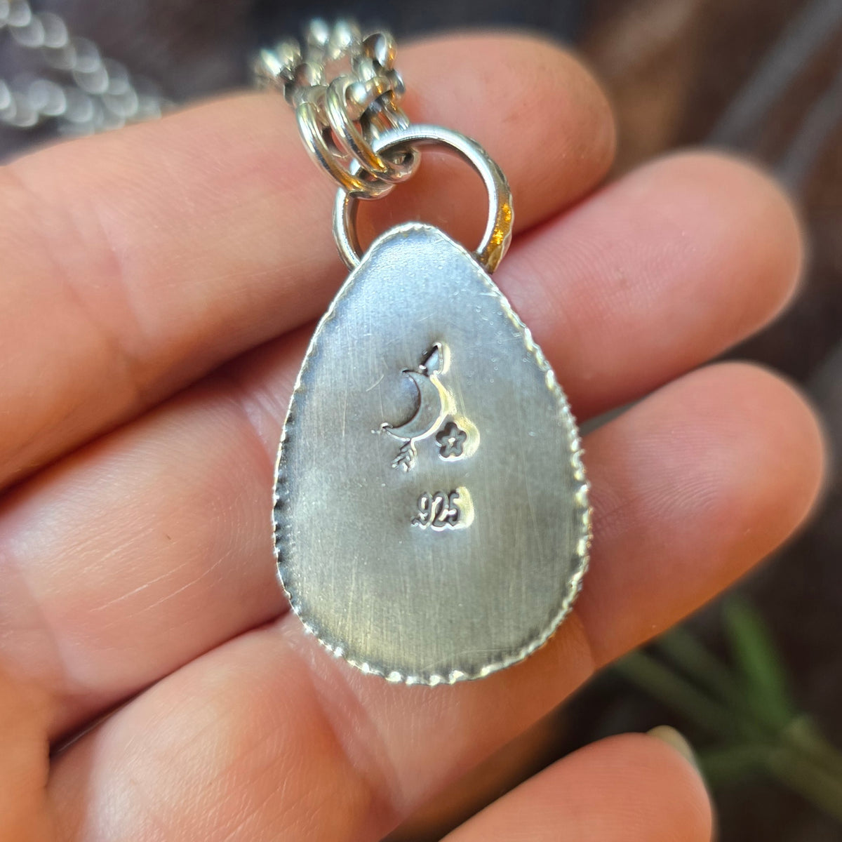 KYANITE Pendant Necklace | Handcrafted 925 Sterling Silver 45 Carats Natural Earth Mined Neon Blue Paraiba Kyanite Pear Gallery Filigree