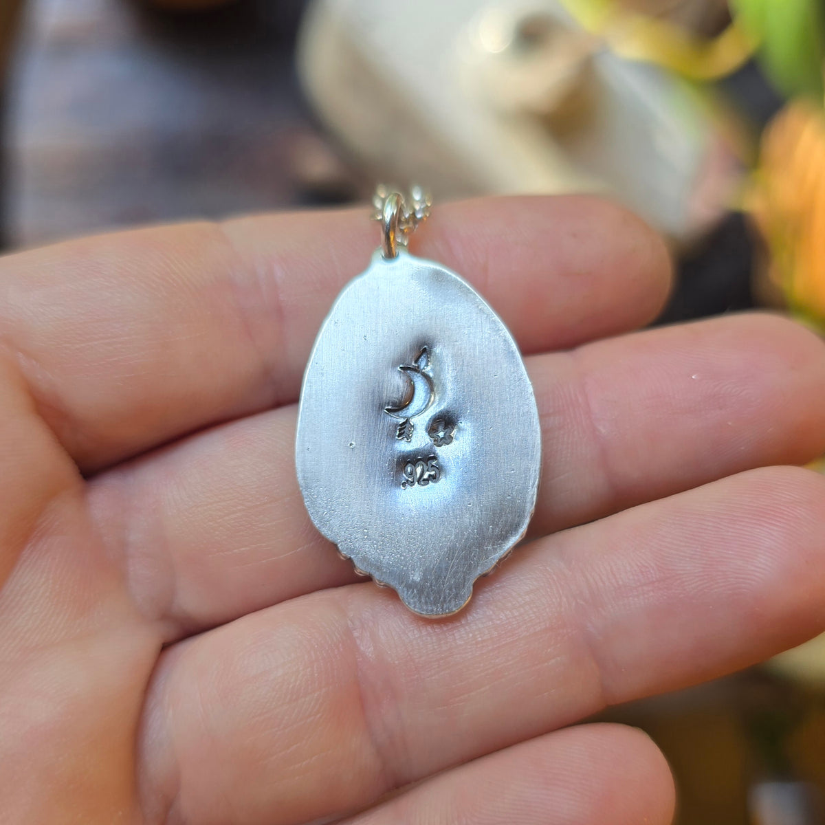 TURQUOISE Pendant Necklace | Handcrafted 925 Sterling Silver Lone Mountain Nevada Natural Web Untreated American Mined Turquoise Southwest